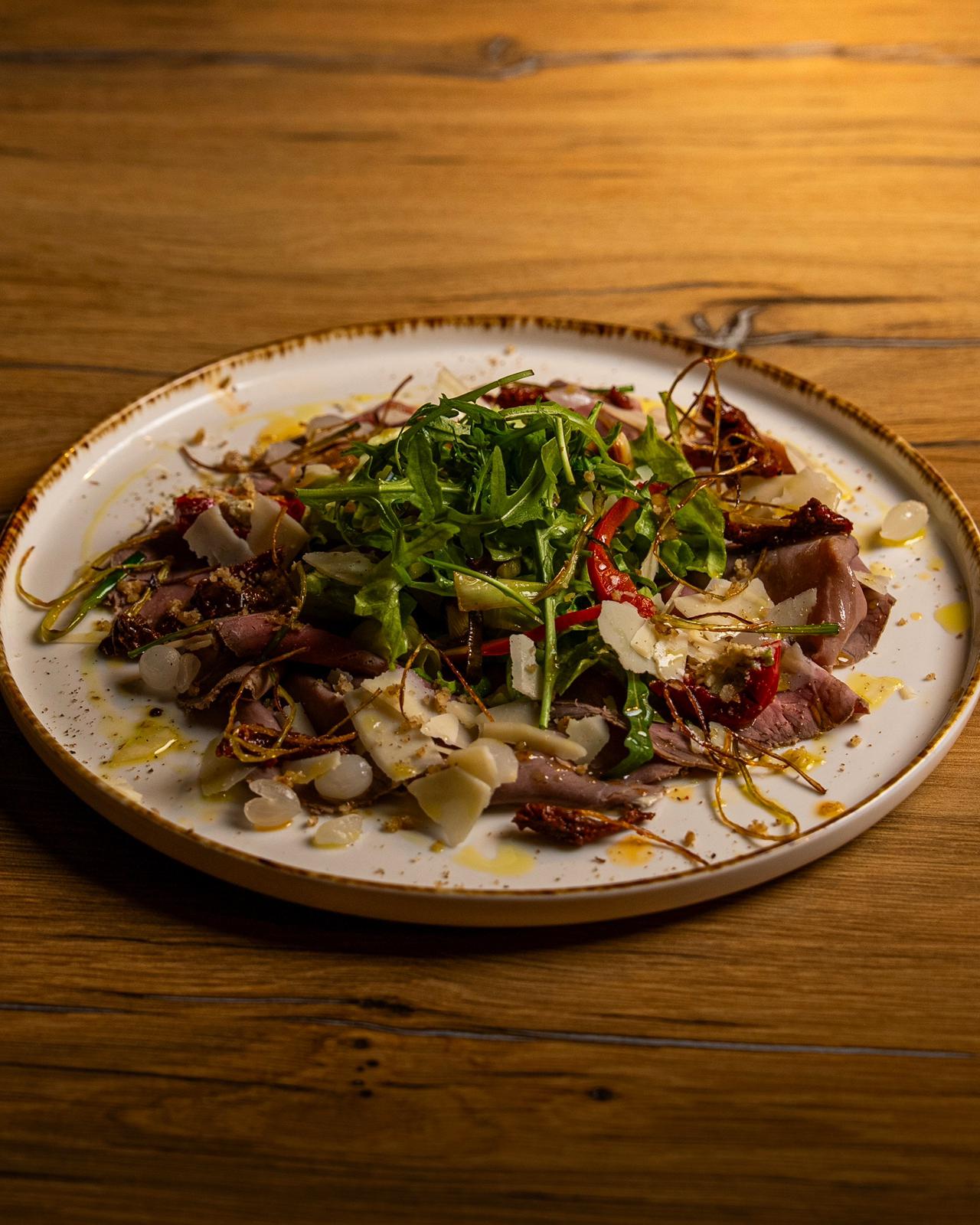 Homemade pasta at Delfino